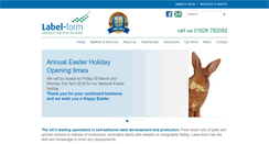 Desktop Screenshot of label-form.com